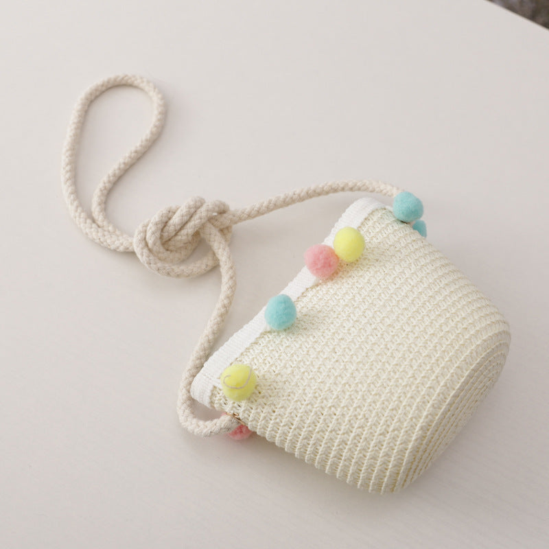 Straw Hat & Bag Set