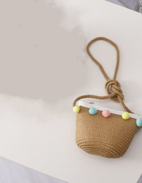 Load image into Gallery viewer, Straw Hat &amp; Bag Set
