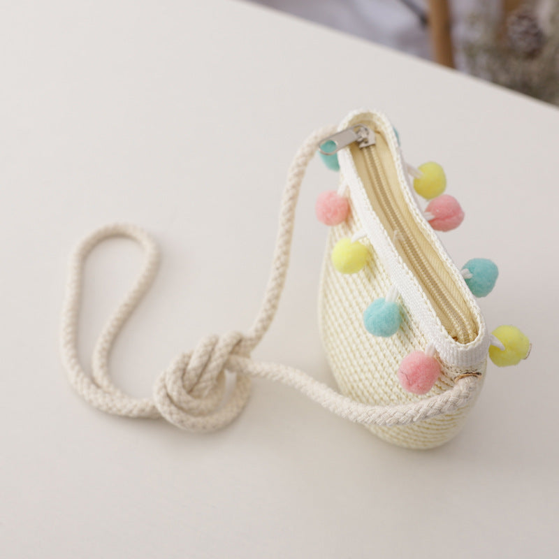 Straw Hat & Bag Set