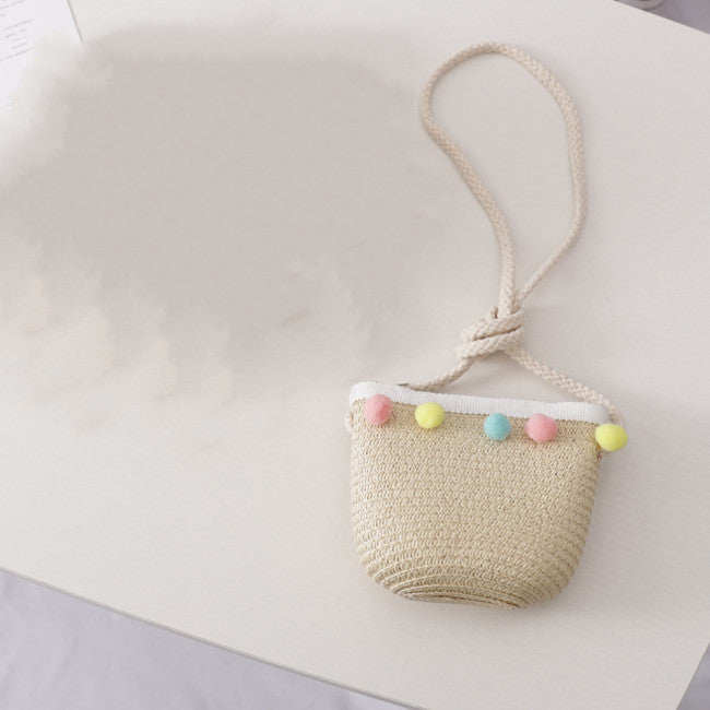 Straw Hat & Bag Set