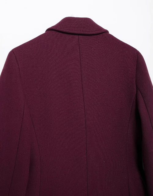Load image into Gallery viewer, Double Row Ornament Long Overcoat
