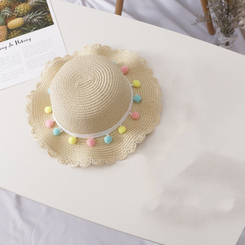 Straw Hat & Bag Set